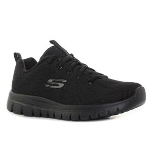 Skechers Graceful - Get Connected fekete női cipő
