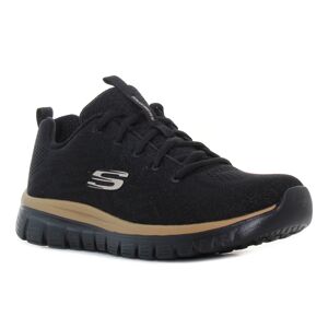 Skechers Graceful - Get Connected fekete női cipő