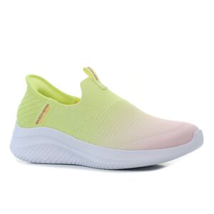 Skechers Ultra Flex 3.0 - Beauty Blend sárga női bebújós cipő