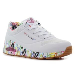 Skechers Uno - Loving Love fehér női sneaker