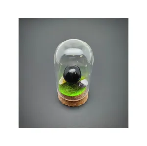 Gomba obszidián üvegben 3x6,5cm