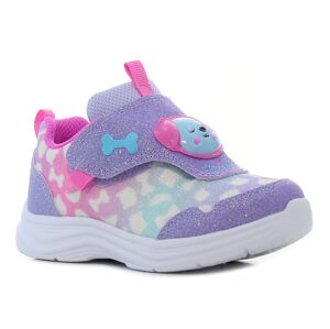 Skechers Glimmer Kicks - Skech Pets villogó lila baba cipő