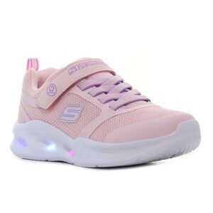 Skechers Sola Glow villogó rózsaszín gyerek cipő