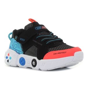 Skechers Gametronix fekete baba cipő