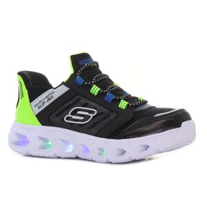 Skechers Hypno - Flash 2.0 - Odelux villogó fekete gyerek cipő