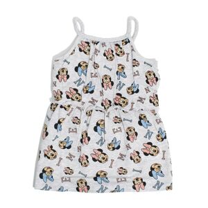 Disney Minnie mintás szürke szoknyás gyerek ruha