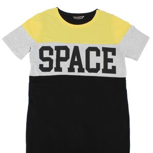 Metrofive Space fekete-sárga hosszított női rövidujjú