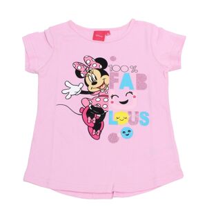 Disney Minnie mintás rózsaszín gyerek rövidujjú