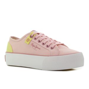 Pepe Jeans Ottis Sun W rózsaszín platformos női cipő
